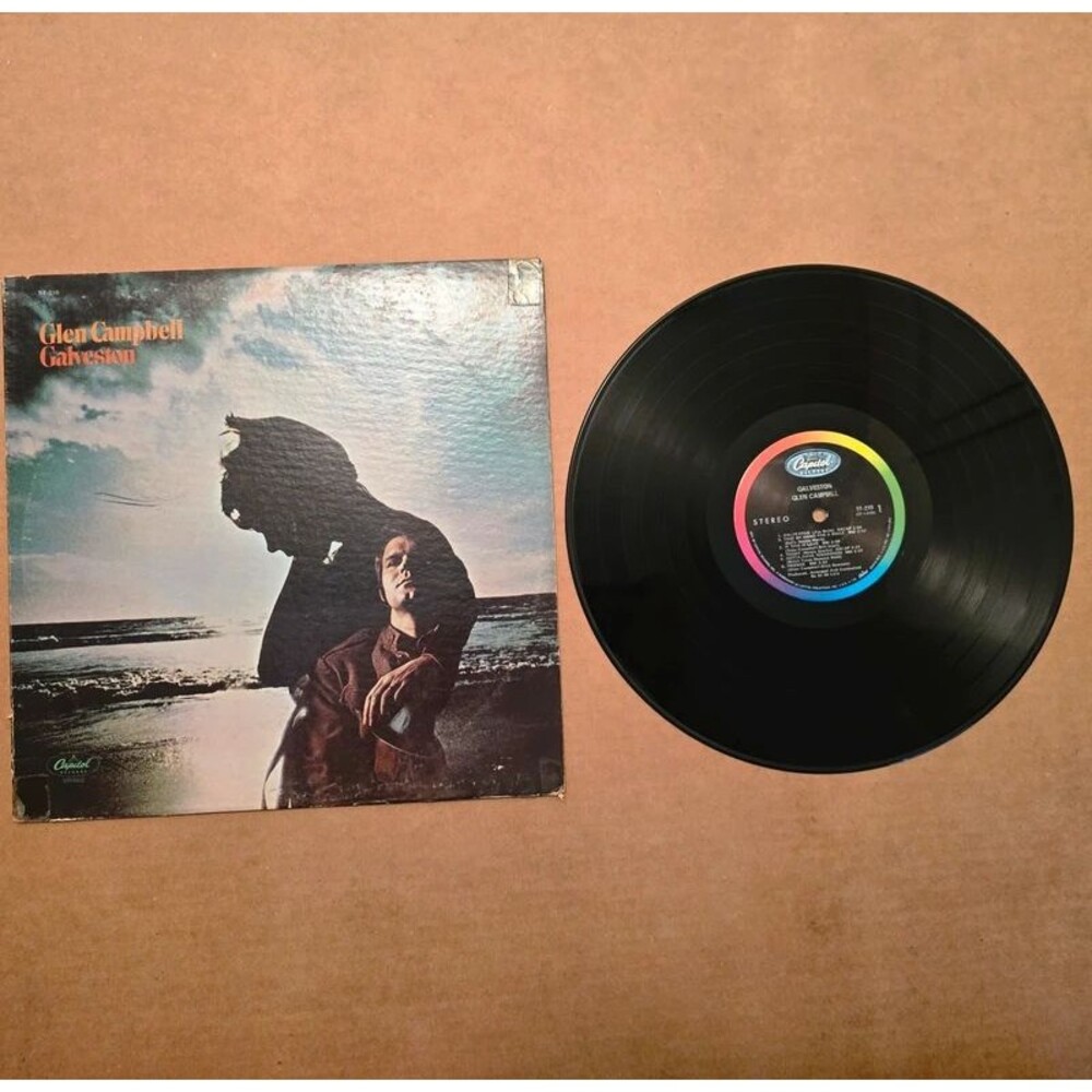 Glen Campbell Galveston vinyl record